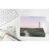 Vuurtoren - Duinlandschap - Zee muismat rubber klein -witbureau