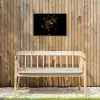Bloemen - Bessen - Klassiek Tuinposter op houten frame 2 cm dik klein -sfeer4