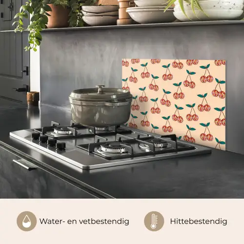 Kers - Disco - Patroon keuken achterwand spatscherm klein 900 -usp_NL