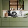 Tomaten - Chef - Zwart - Wit keuken achterwand 2 middel -sfeer3