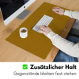 Goud - Luxe - Interieur Muismat XXL klein -ysfeer3_duits