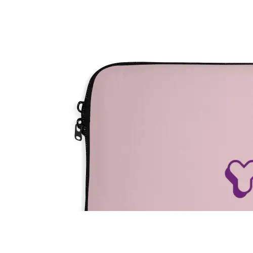 You're doing great - Roze - Bubble letters laptophoes neopreen klein -detail