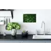 Groen - Bladeren - Kartel - Zonlicht Muursticker klein -keuken
