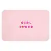 Girl power - Roze - Hartje Badmat klein -3d