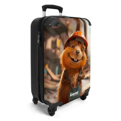 Bertus Bouwbever NBS - Handbagage koffer - Unisex middel -productfoto_3d
