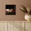 Stilleven - Vintage - Borrelplank aluminium wit klein -sfeer4