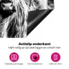 Schotse hooglander - Natuur - Koe - Zwart - Wit Inductie beschermer vinyl 3mm middel -wsfeer4_website