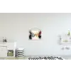 Abstract - Kleurexplosie - Landschap textielposter latten blank klein -kinderkamer