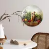 Stilleven - Kruiden - Specerijen - Fruit - Kleurrijk Wandcirkel kunststof plaat 5mm dik klein -sfeer4