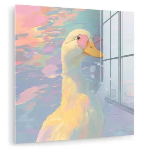 Eend - Zonnebril - Water plexiglas 5mm klein -zzzproduct_nieuw