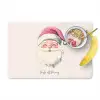 Kerstman - Kerst - Quote - Beige Placemat vinyl groot -zzzproduct_Kitchenyeah-website