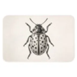 Kever - Insect - Vintage Badmat klein -3d