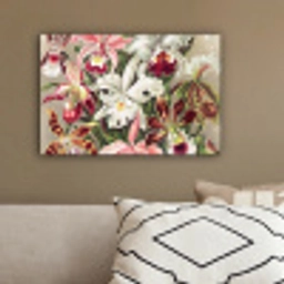 Bloemen - Ernst Haeckel - Vintage - Orchidee canvas 2cm klein -sfeer3