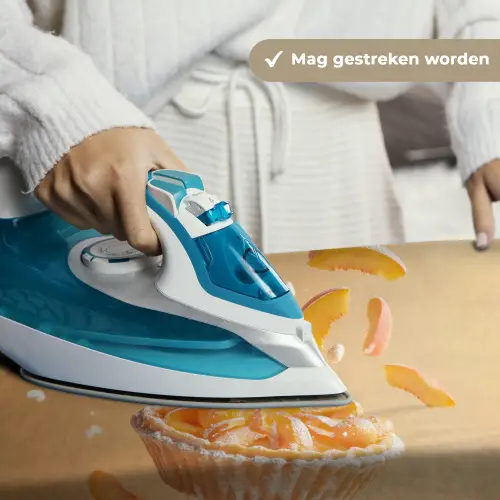 Peach - Eten - Taart - Oranje Wandkleed katoen klein -sfeer9