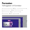 Tekst - Valentijn - Love - Blauw Muismat XXL klein -sfeer5