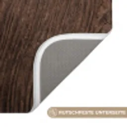 Houtnerf - Textuur - Patroon - Bruin - Rustiek Badmat klein -USP_AntislipDE