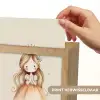 Prinses - Kroon - Goud Light Box met kabel (Kinderlampje) klein -USP_websiteprintNL