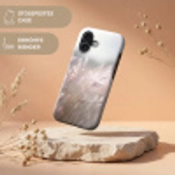 Graspluimen - Wind - Beige - Mistig Toughcase MagSafe Apple iPhone 17 klein -USP_RandenV_DE