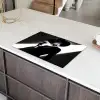 Vrouw - Wijn - Chic Inductie beschermer vinyl 3mm klein -sfeer8
