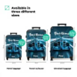 Blazing blue NBS - Handbagage koffer - Kinderen Unisex middel zzzzzzVergelijking_3EN