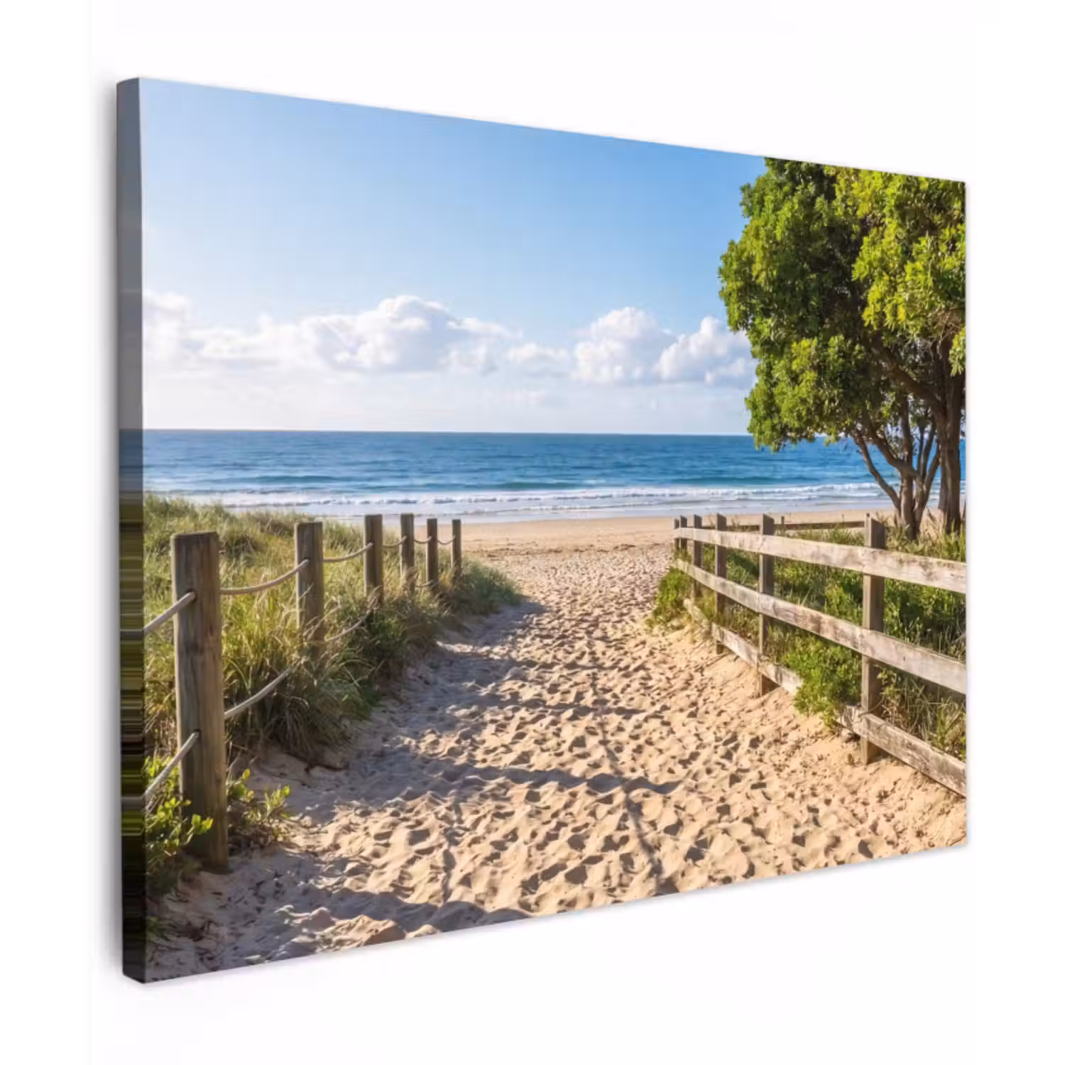Canvas Print - Beach - Path - Ocean - Nature