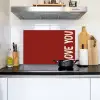 Schuin - Loveyou - Rood Inductie beschemer met haakjes klein -sfeer2