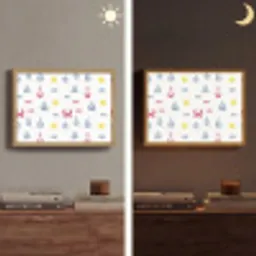 Nautisch - Illustraties - Kleurrijk Light Box met batterij (Wandlamp) middel 907 -sfeer3