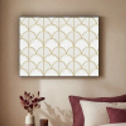 Mozaïek - Bogen - Goud Textielframe zwart klein 947 -sfeer1