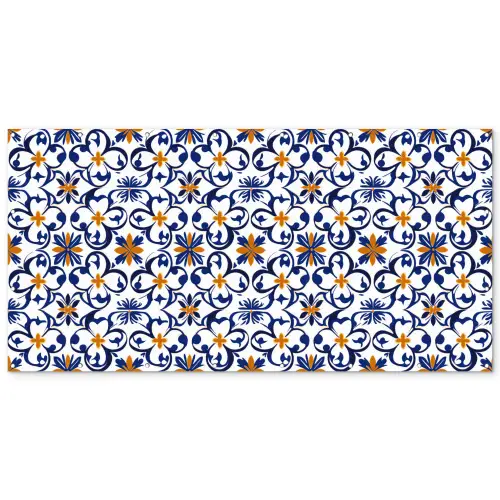 Patroon - Modern - Kleurrijk Balkonbeschermer Duitsland klein 596 -zz_3d