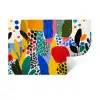 Stippen - Vormen - Modern - Kleuren Muursticker klein -3d