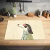 Hond - Zonnebril - Sjaal Inductie beschermer vinyl 3mm klein -sfeer5