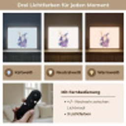 Tovenaar - Magie - Paars Light Box met batterij (Wandlamp) middel -USP_lichtkleurDE