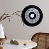 Vinyl - LP - Delfts Blauw - Muziek Wandcirkel behangsticker klein -sfeer3