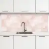 Roze - Marmer - Crème keuken achterwand 2 middel 871 -3d