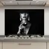 Vrouw - Cocktail - Chic keuken achterwand spatscherm klein -3d_website