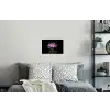 Neon - Vaas - Bloemen Muursticker klein -slaapkamer