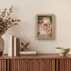 Doorkijk - Boog - Bloemen - Pastel Light Box met kabel (Wandlamp) klein -sfeer2