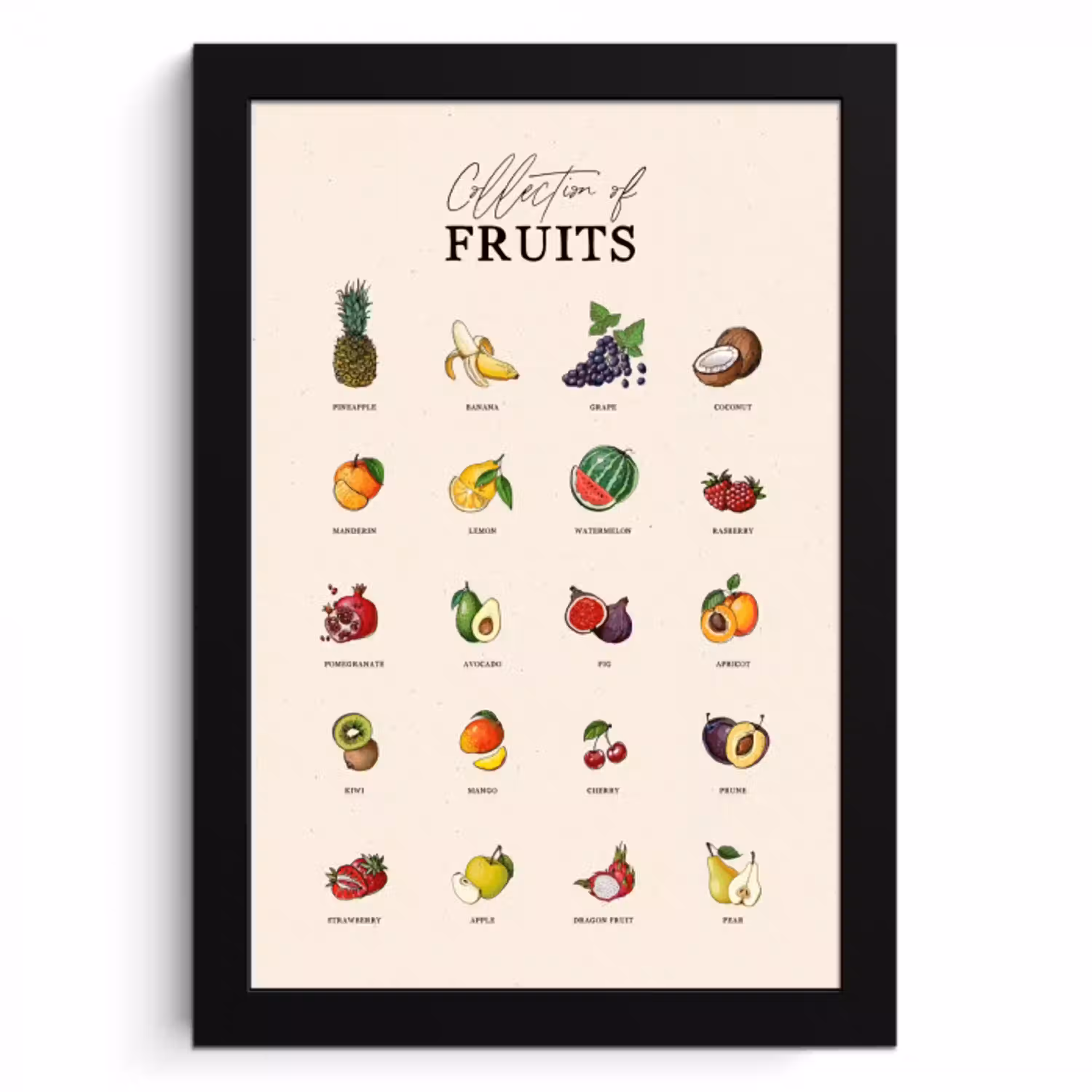 Fruit - Eten - Keuken KitchenYeah - Keuken - Fotolijst klein -3d