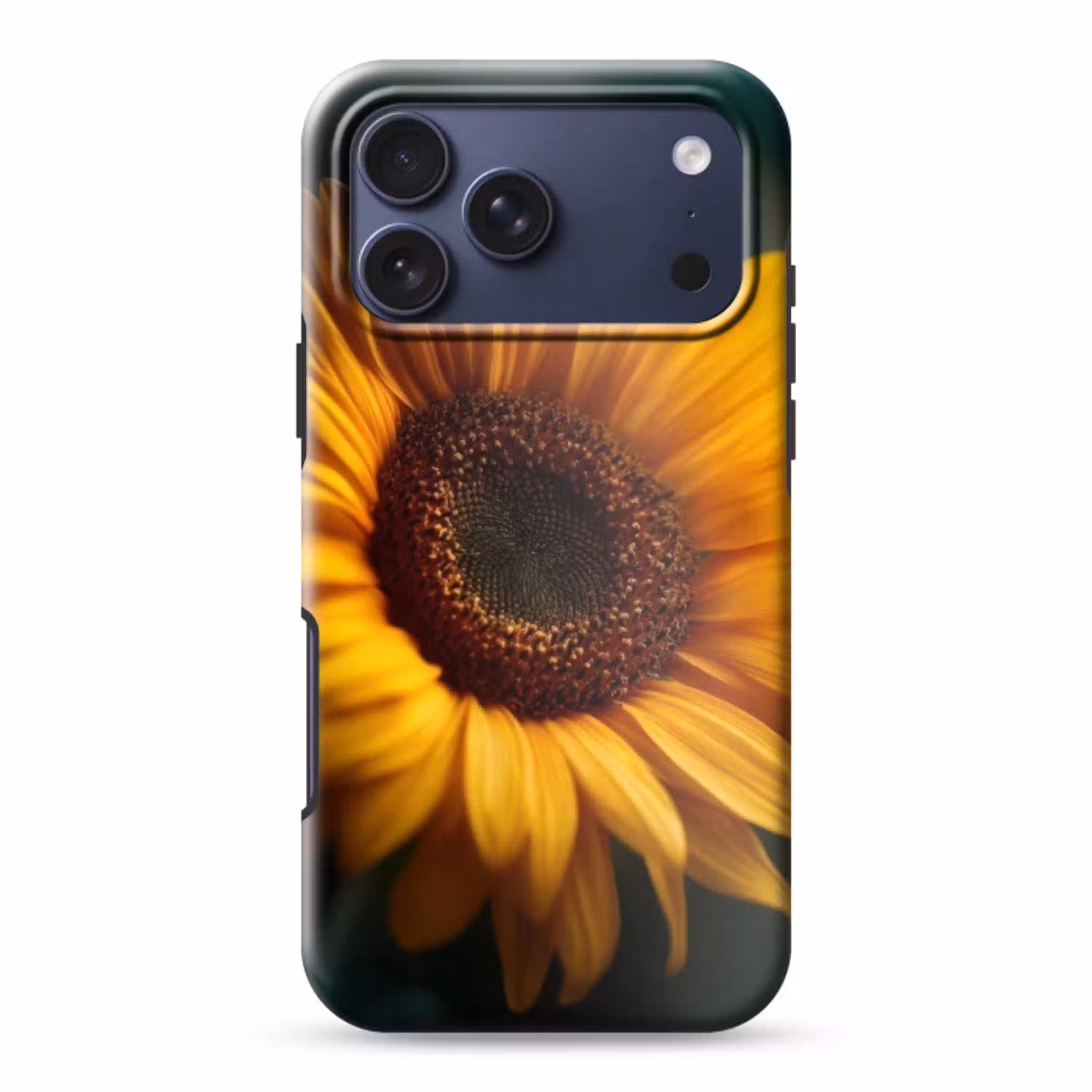 Geel - Zonnebloem - Zomers Toughcase MagSafe Apple iPhone 17 Pro Max klein -3d