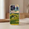 Toscane - Landschap - Wijngaarden Telefoonhoesje iPhone 17 Pro klein -sfeer2