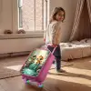 Zebra - Aapje - Waterval - Rotsen Kinderkoffer - Roze klein -sfeer1