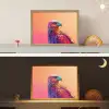 Arend - Vogel - Kleurrijk - Dier Light Box met batterij (Wandlamp kind) middel -sfeer3_kind