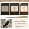 Dino - T-Rex - Oranje Light Box met batterij (Wandlamp kind) middel -USP_dimbaarNL