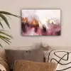 Watercolor - Goud - Roze - Abstract - Kunst canvas 2cm klein -sfeer1