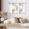 Abstracte bogen - Modern - Beige Wandkleed katoen middel -sfeer1