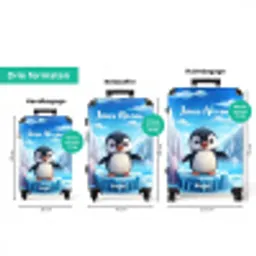 Pietertje pinguïn NBS - Handbagage koffer - Kinderen Unisex middel zzzzzzVergelijking_3NL