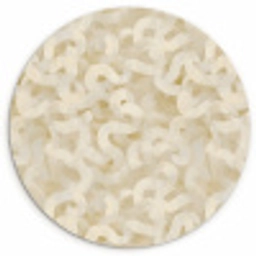 Abstract - Lijnen - Beige Wandcirkel kunststof plaat 5mm dik klein 188 -3d