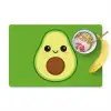 Avocado - Groen - Speels Placemat vinyl groot -zzzproduct_Kitchenyeah-website