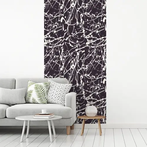 Spat - Waterverf - Wit fotobehang vinyl groot 64 -woonkamer