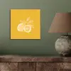 Citroenen - Illustratie - Minimalistisch - Geel aluminium wit klein -sfeer2